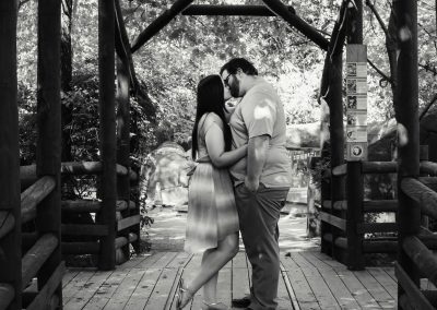 Chattanooga zoo couples photography engagement